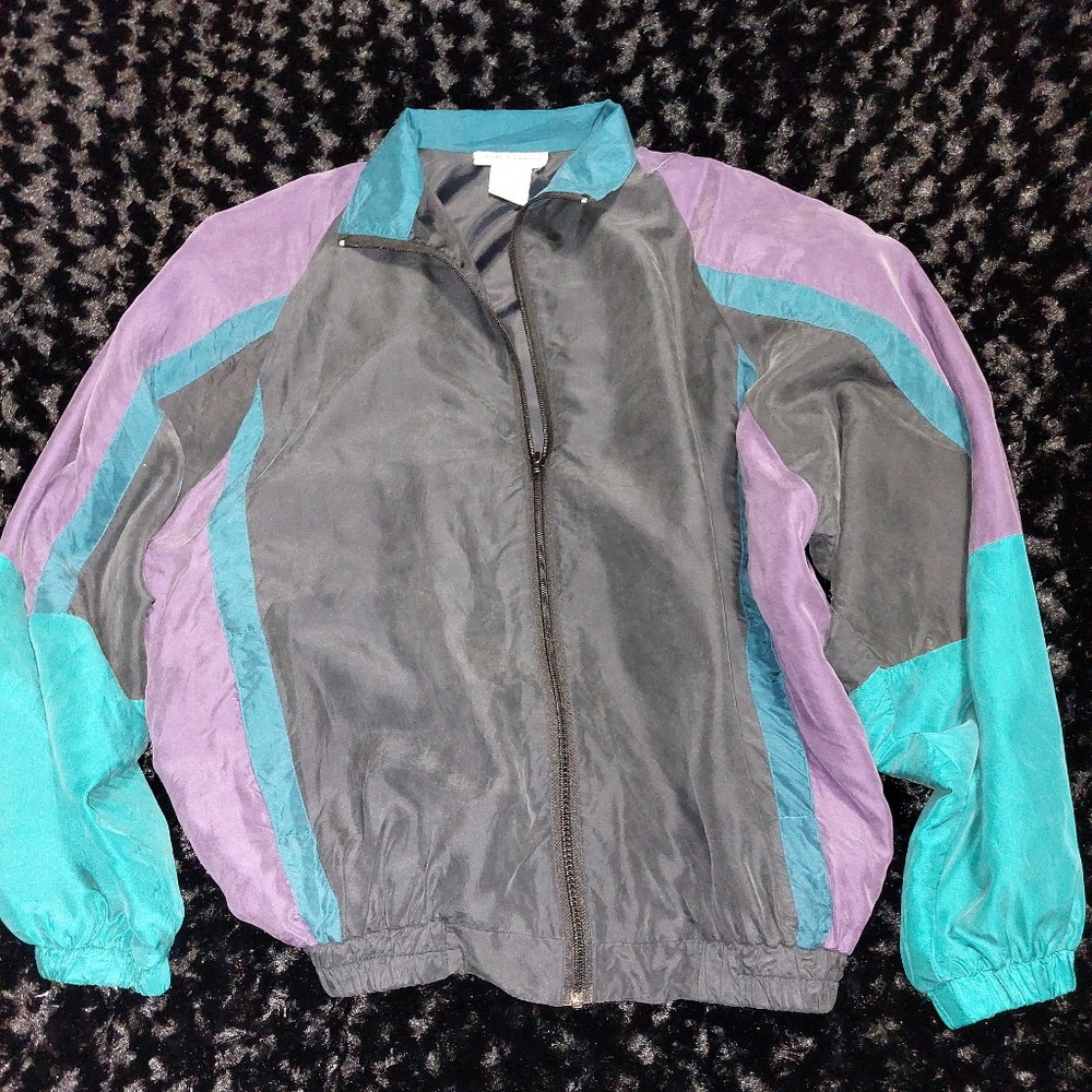 Express Teal and Purple Women's Jacket